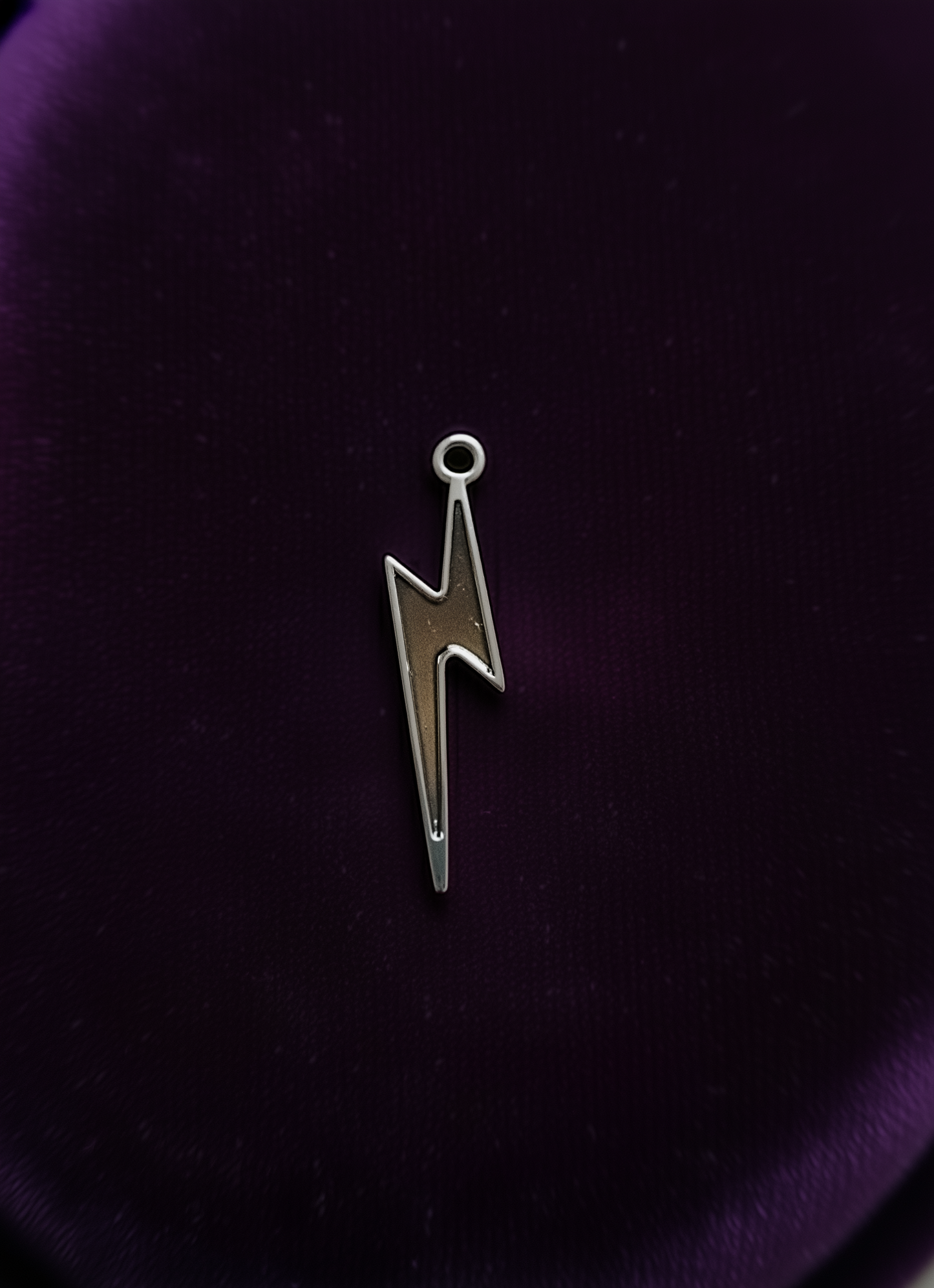 Gothic Dark Purple Satin Tie – Limited Edition