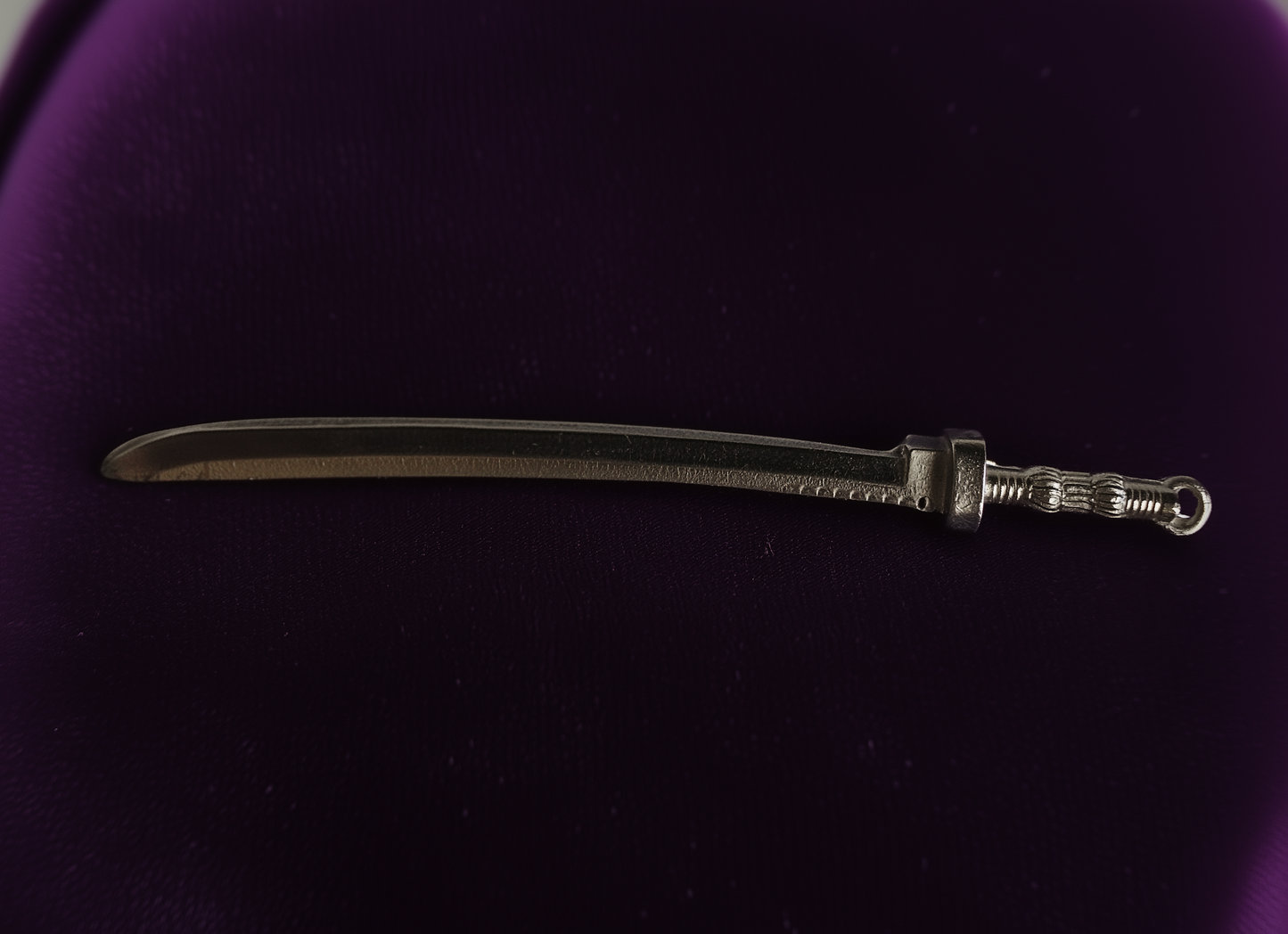 Gothic Dark Purple Satin Tie – Limited Edition