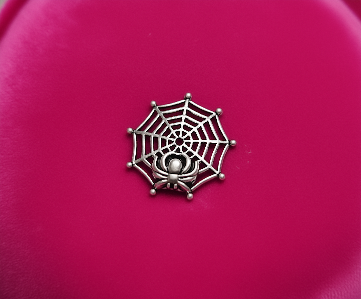 Gothic Hot Dark Pink Satin Tie – Limited Edition