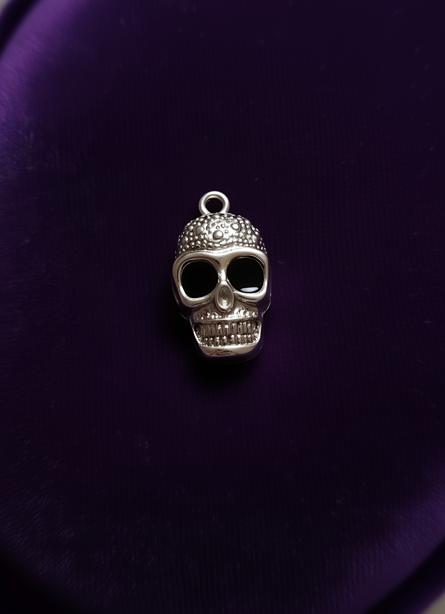 Gothic Dark Purple Satin Tie – Limited Edition