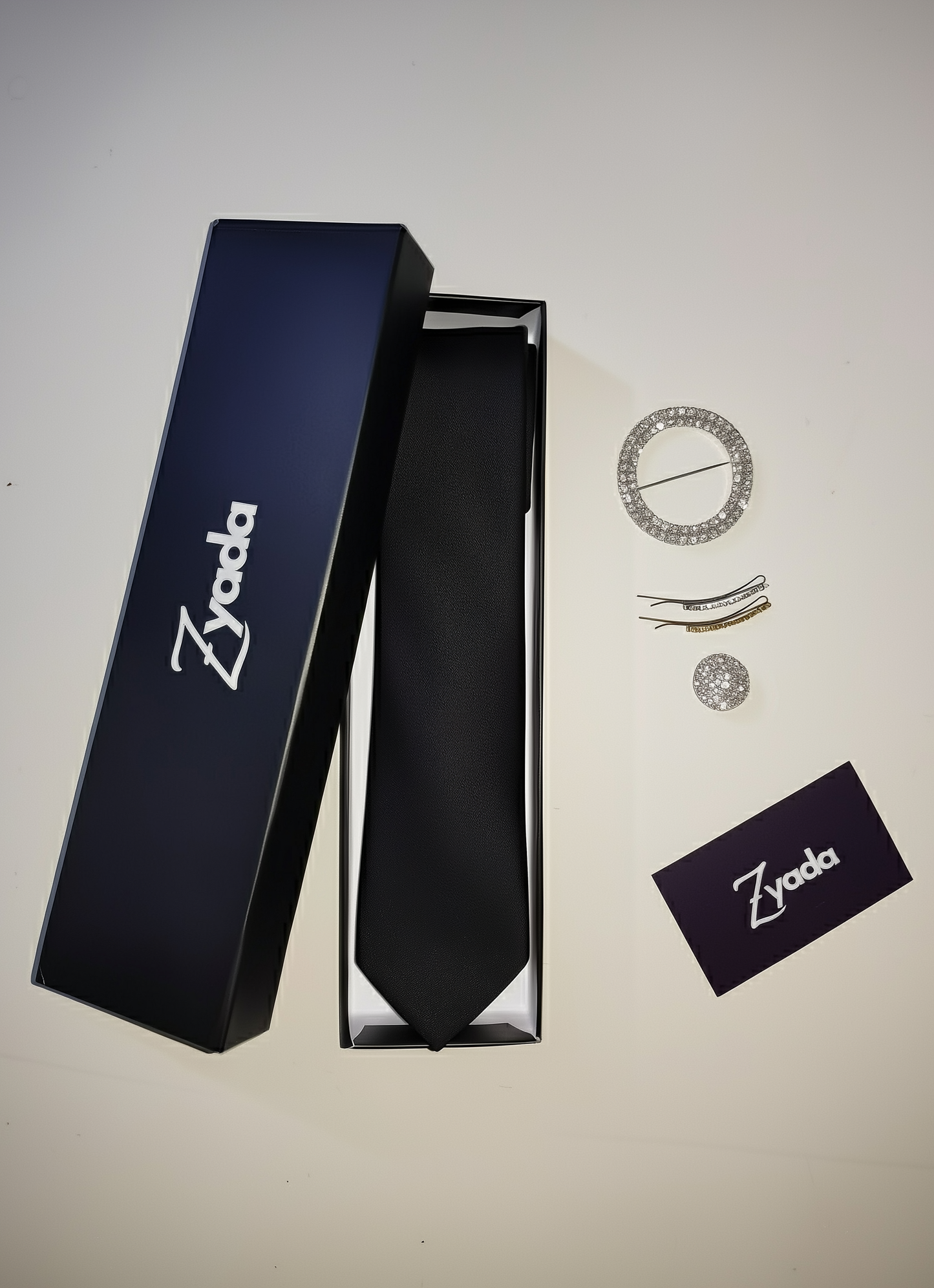 Black Luxury Satin Tie – Limited Edition