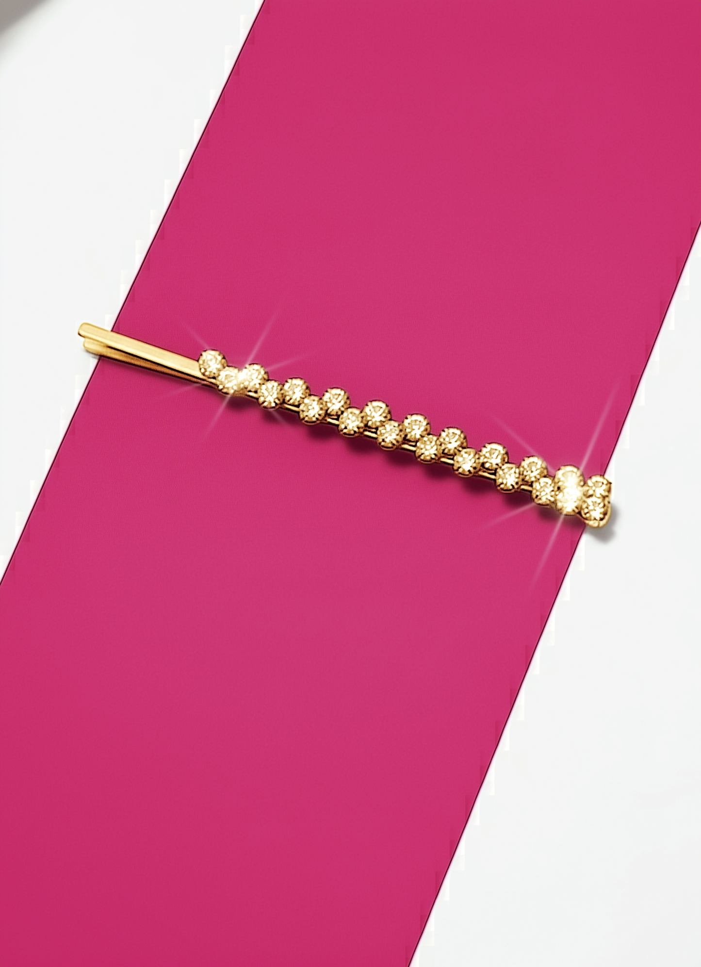 Hot Dark Pink Luxury Satin Tie – Limited Edition