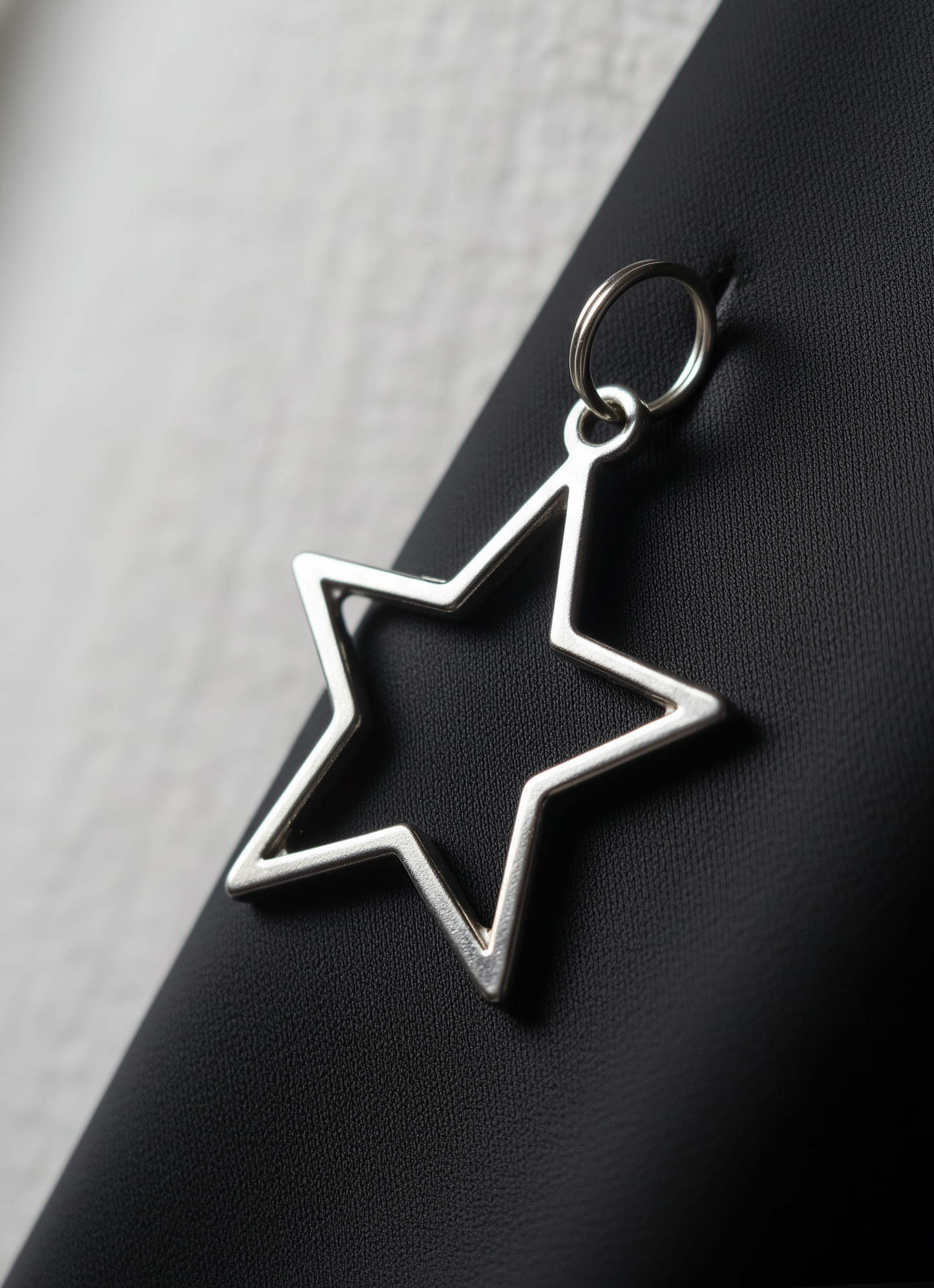 Gothic Black Satin Tie – Limited Edition