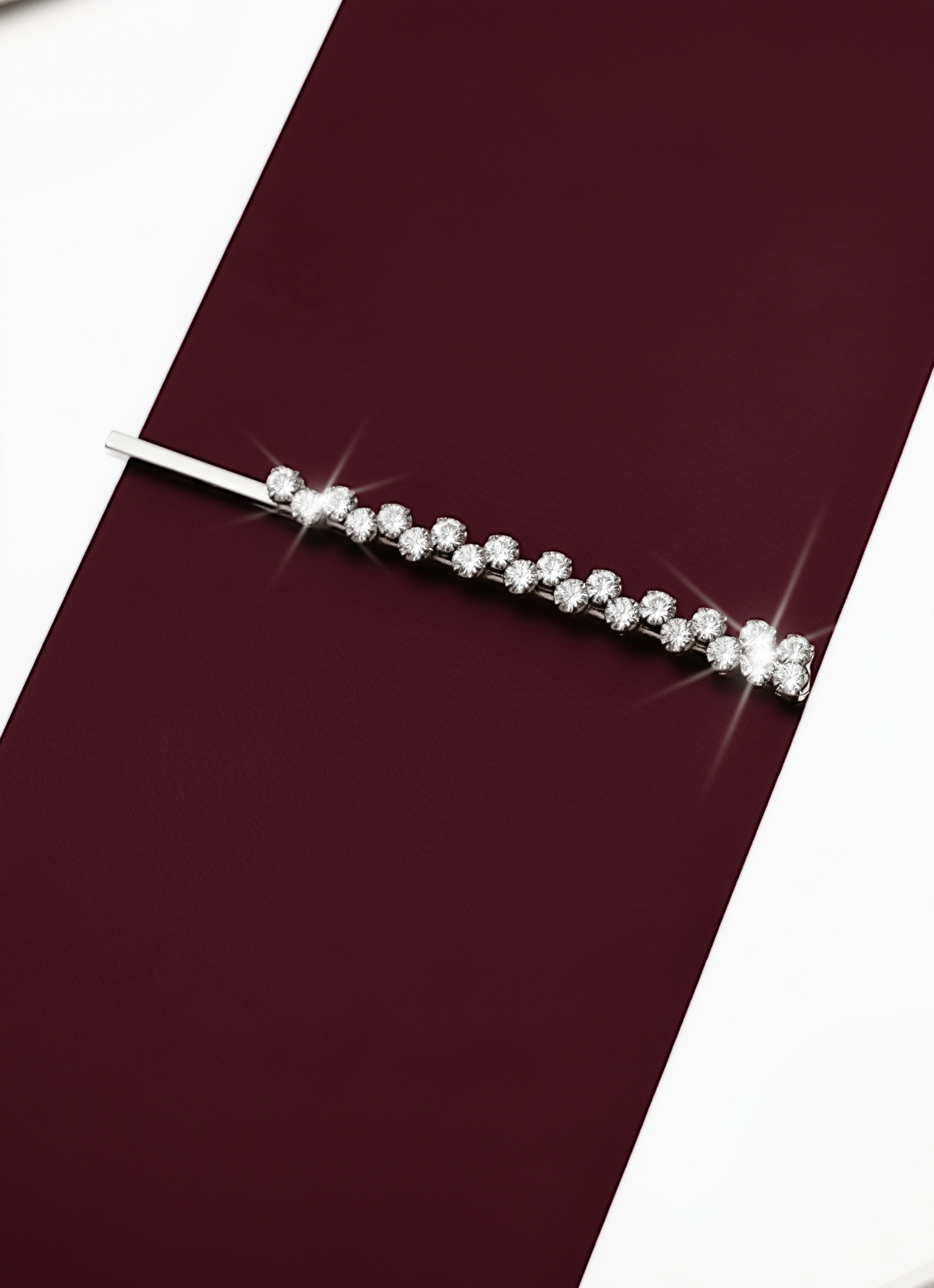 Burgundy Luxury Satin Tie – Limited Edition