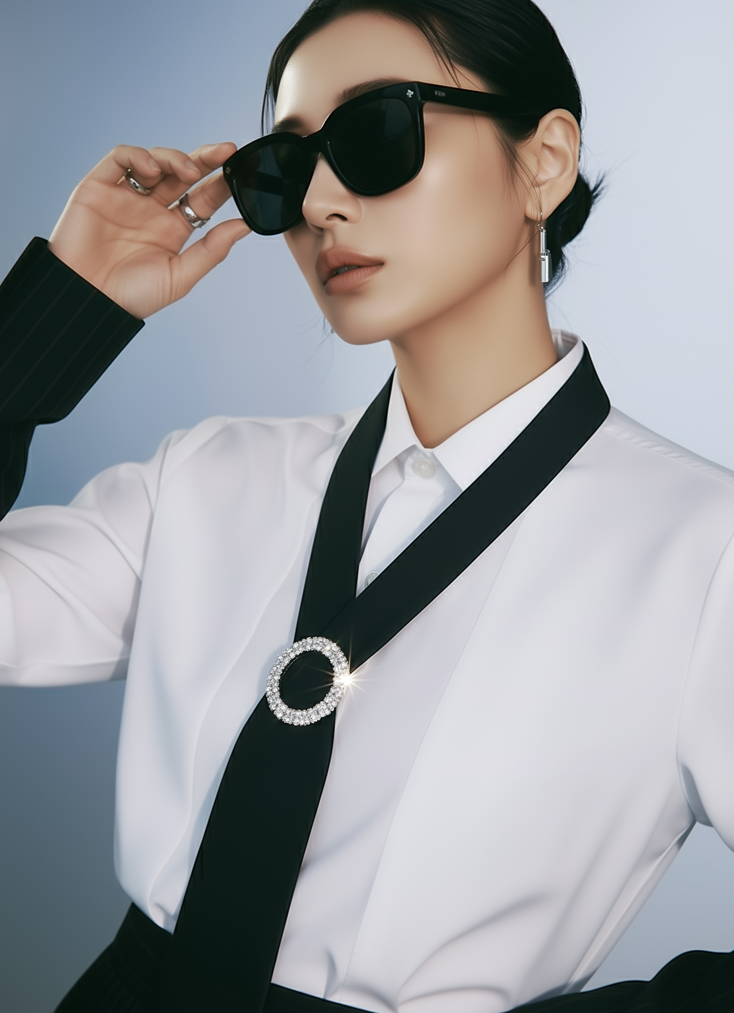 Black Luxury Satin Tie – Limited Edition