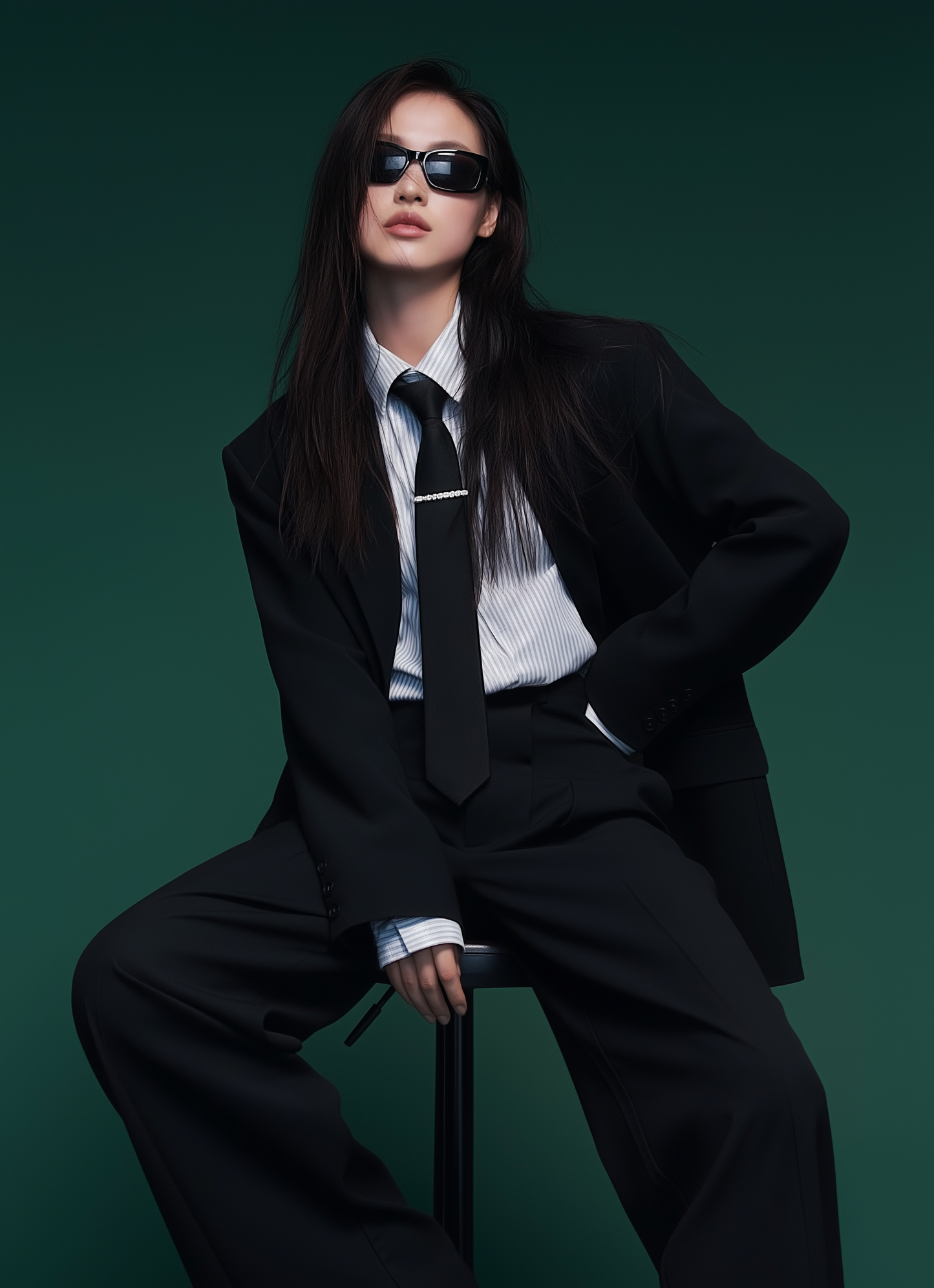 Black Luxury Satin Tie – Limited Edition