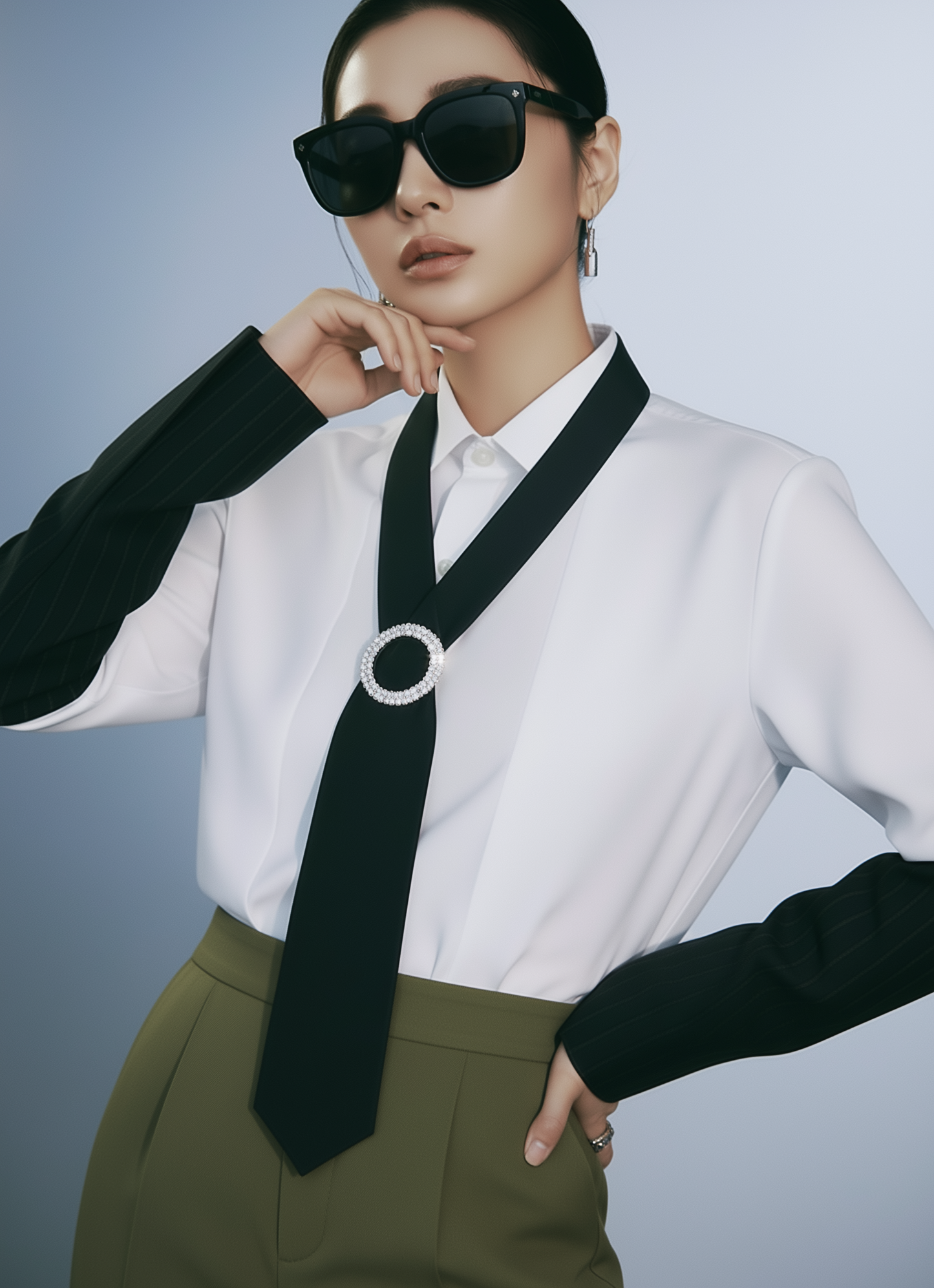 Black Luxury Satin Tie – Limited Edition