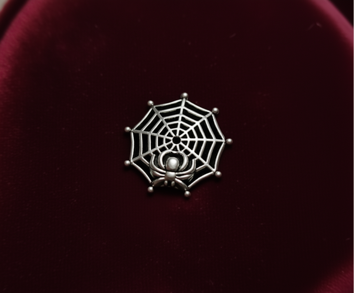 Gothic Burgundy Satin Tie – Limited Edition