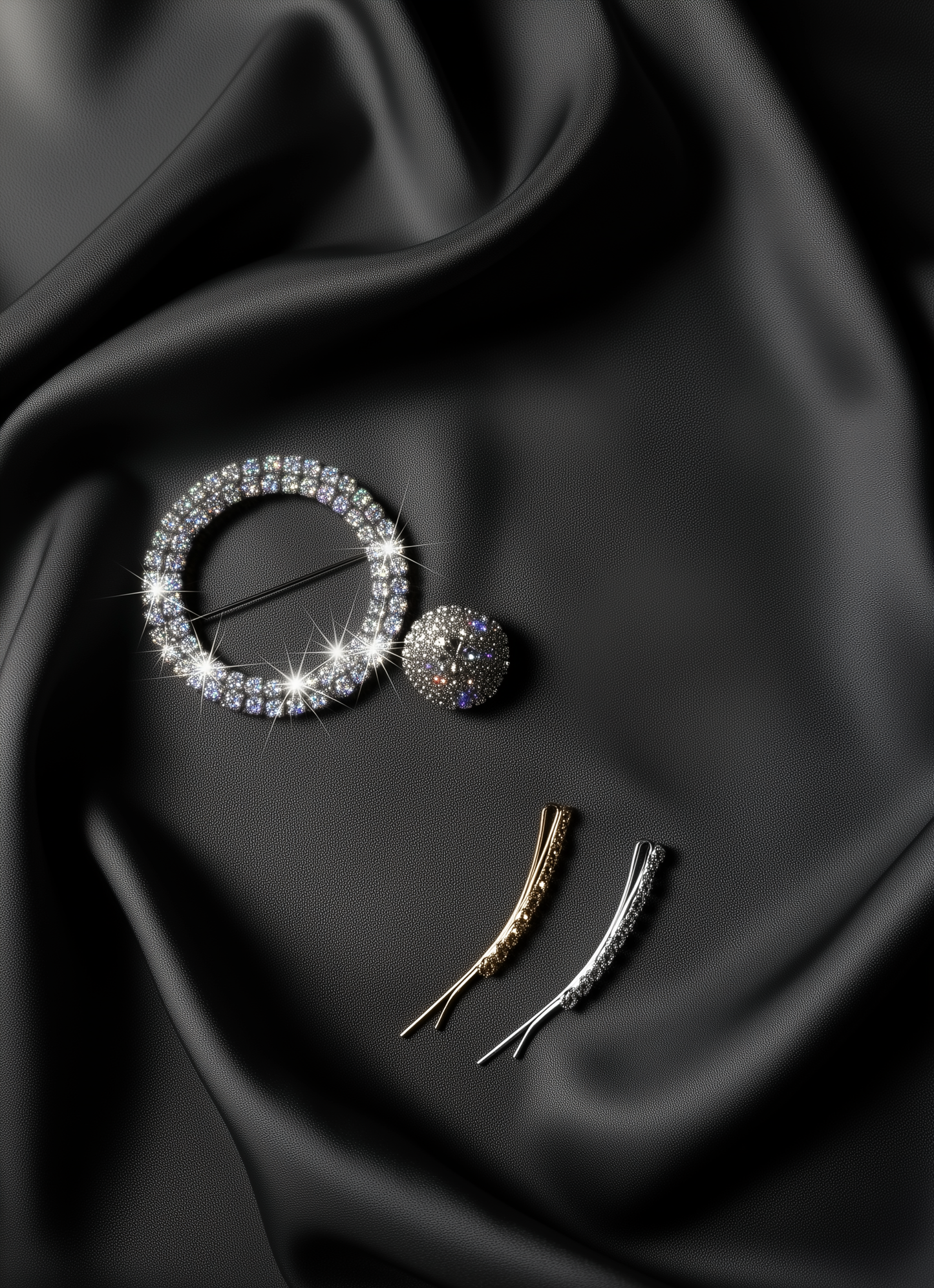 Black Luxury Satin Tie – Limited Edition